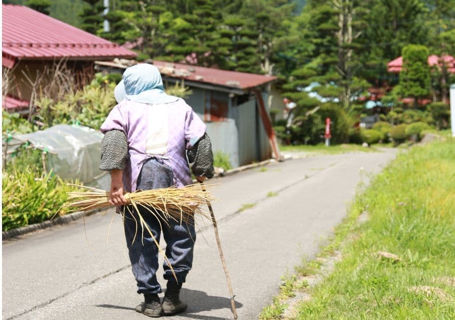 奈川の風景_農家さん