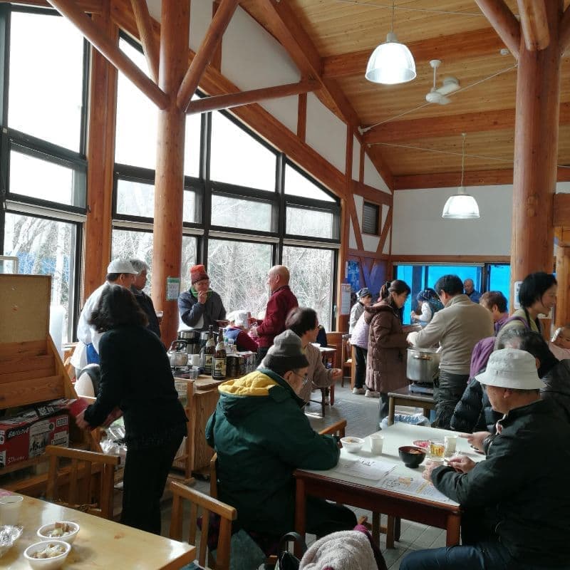 ながわ山彩館食堂