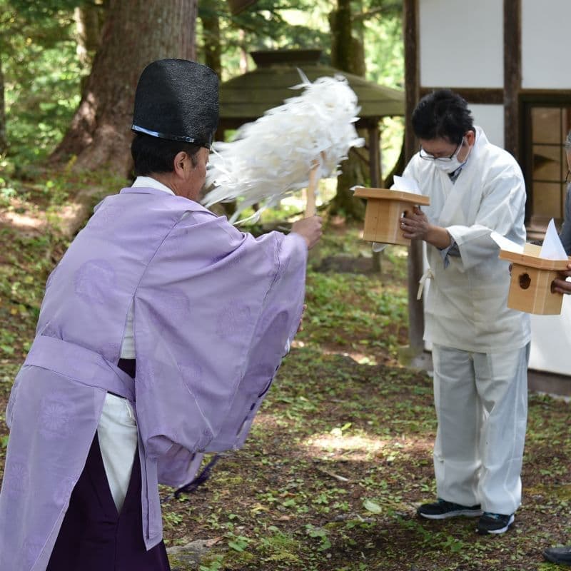 そば奉納祭